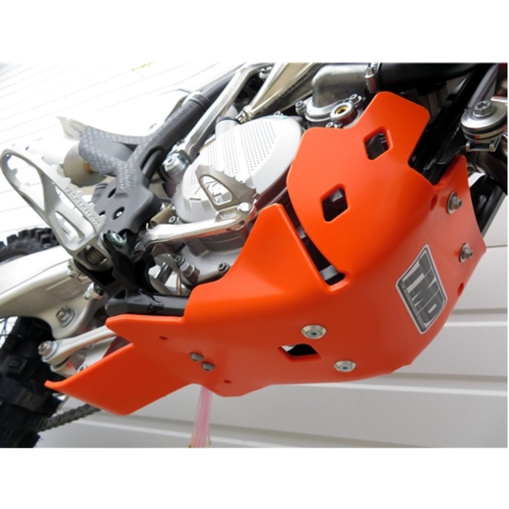 TM Designworks - KTM/Husky/GasGas 125/150 (19 - 22) Extreme Full Coverage Skid Plate w/ Link Guard | KHLG - 136 - MojoMotoSport.com