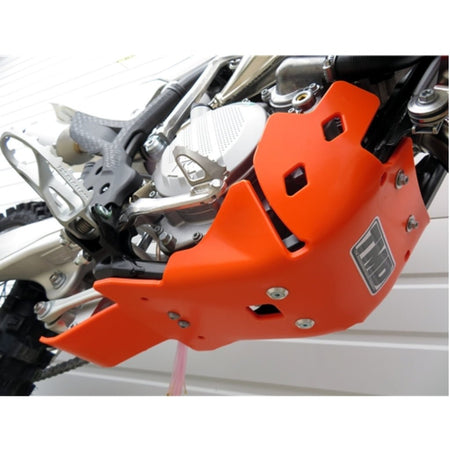 TM Designworks - KTM/Husky/GasGas 125/150 (19 - 22) Extreme Full Coverage Skid Plate w/ Link Guard | KHLG - 136 - MojoMotoSport.com