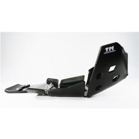 TM Designworks - KTM/Husky/GasGas 450 (19 - 22) Extreme Full Coverage Skid Plate With Link Guard | KHLG - 465 - MojoMotoSport.com
