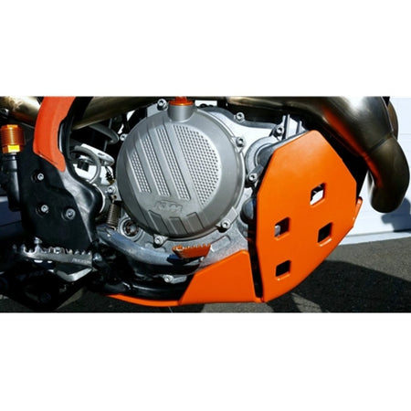 TM Designworks - KTM/Husqvarna 450/501 Extreme Coverage Skid Plate w/ Link Guard | KHLG - 455 - MojoMotoSport.com