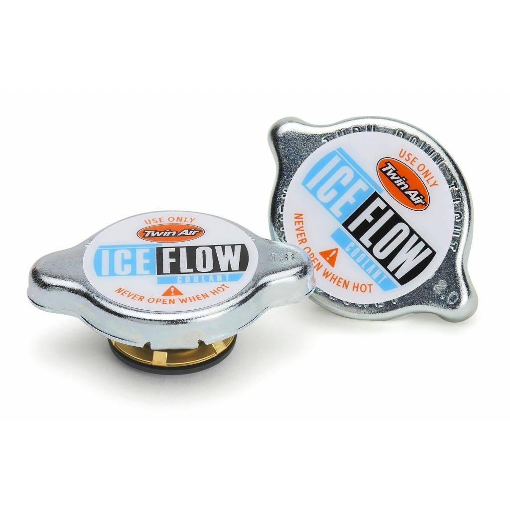 Twin Air Ice Flow Radiator Caps 2.0 Bar HUS/KTM | 177901 - MojoMotoSport.com