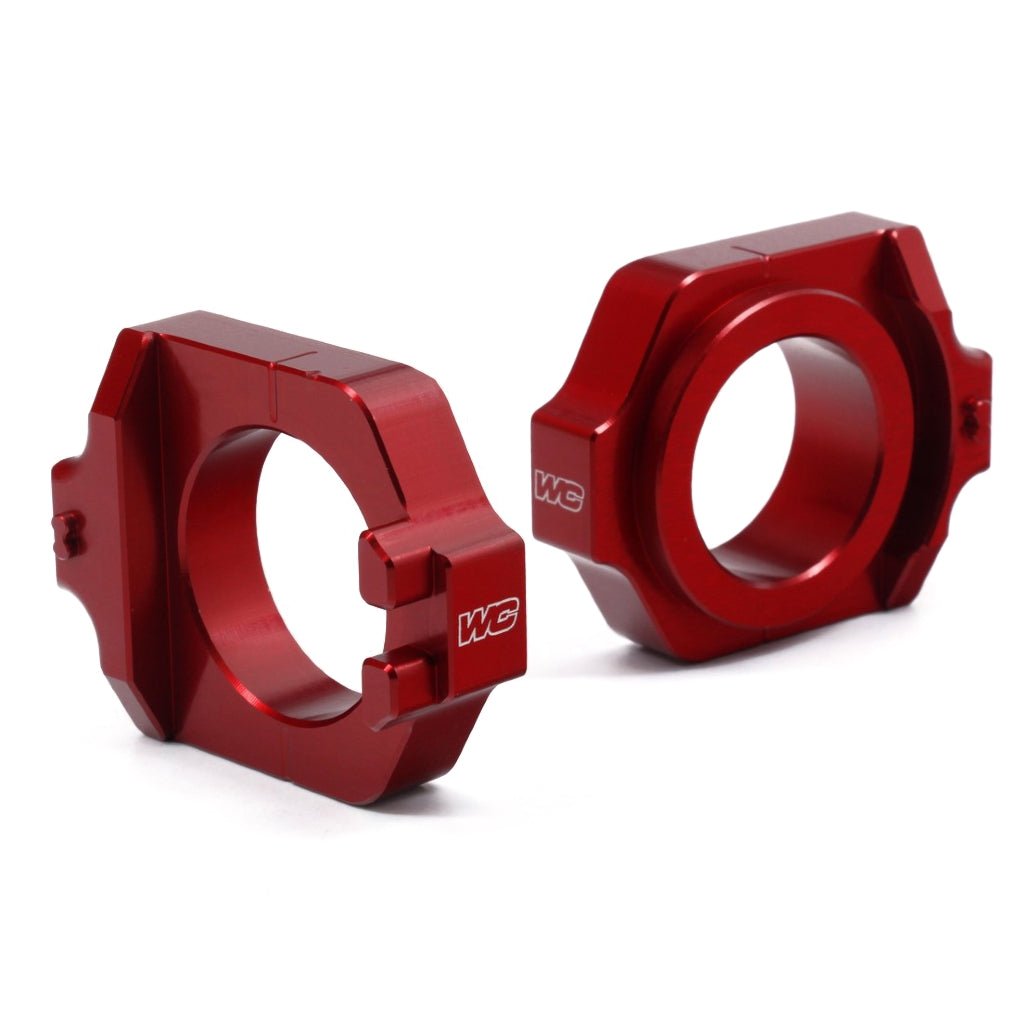 Works Connection - Kawasaki/Suzuki - Elite Axle Blocks - MojoMotoSport.com