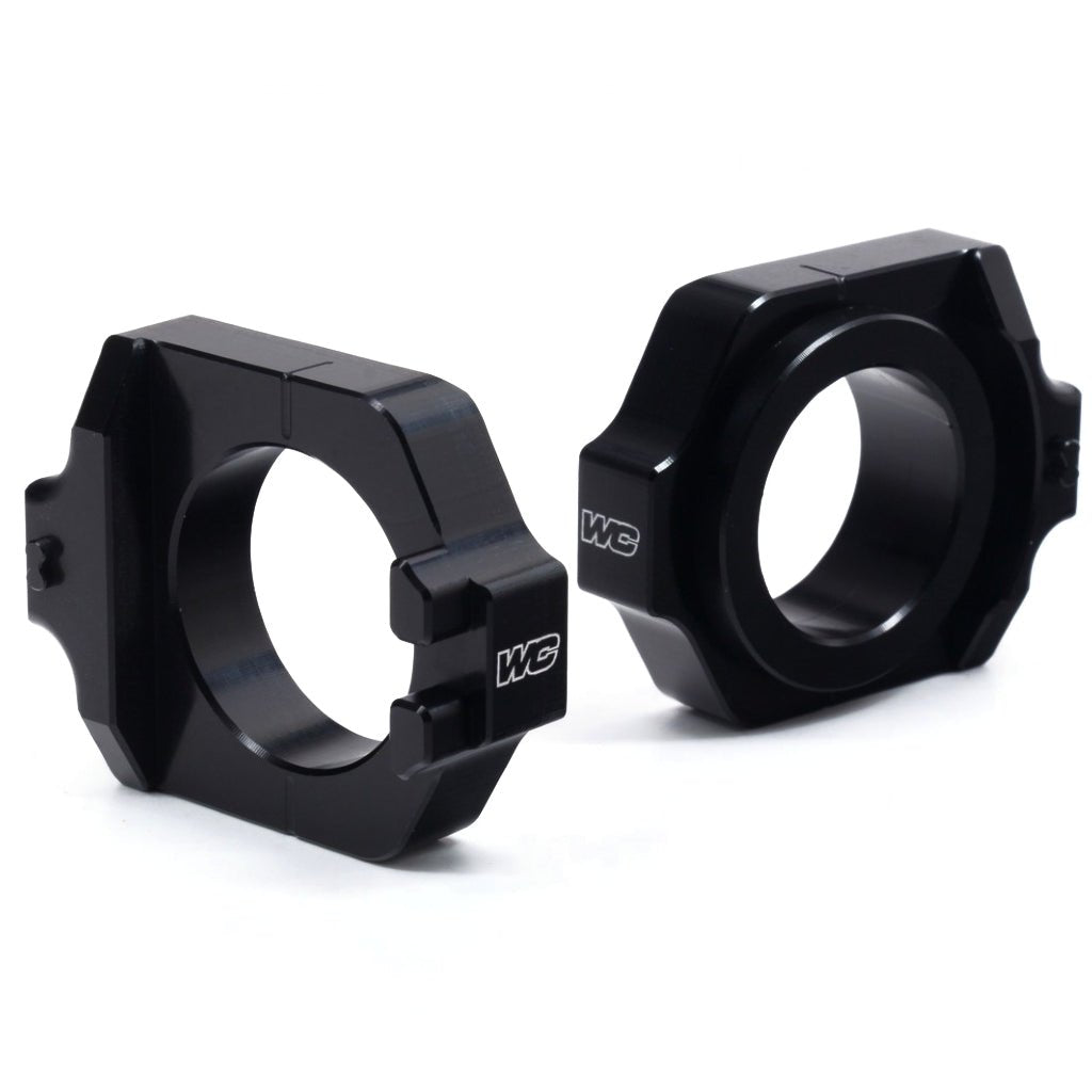 Works Connection - Kawasaki/Suzuki - Elite Axle Blocks - MojoMotoSport.com