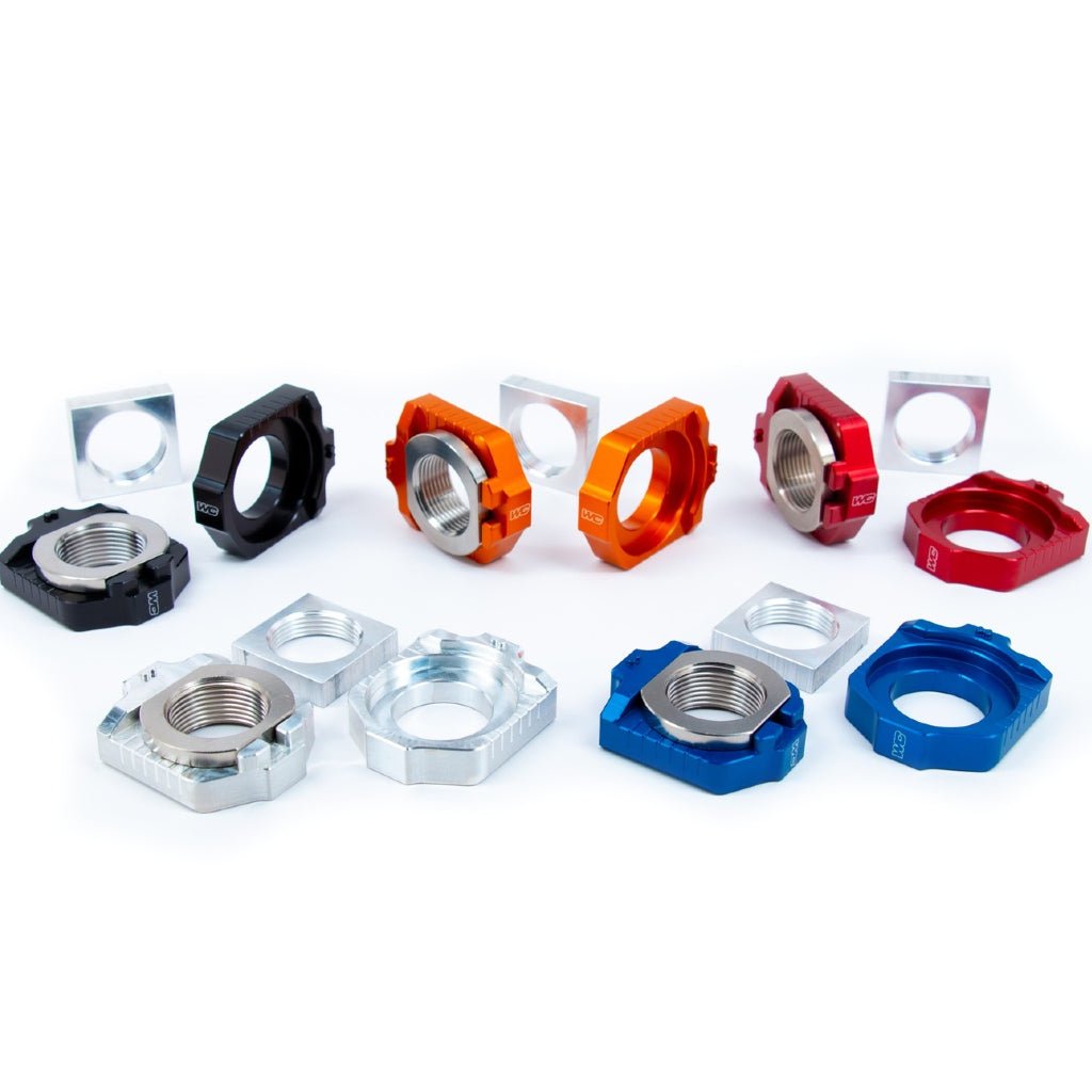 Works Connection - KTM/Husqvarna/GasGas - 20MM Elite Axle Blocks - MojoMotoSport.com
