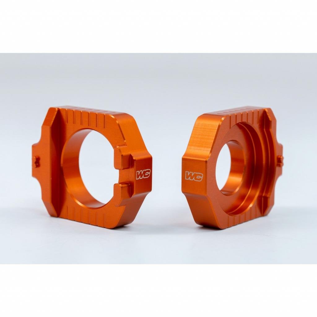 Works Connection - KTM/Husqvarna/GasGas - 20MM Elite Axle Blocks - MojoMotoSport.com