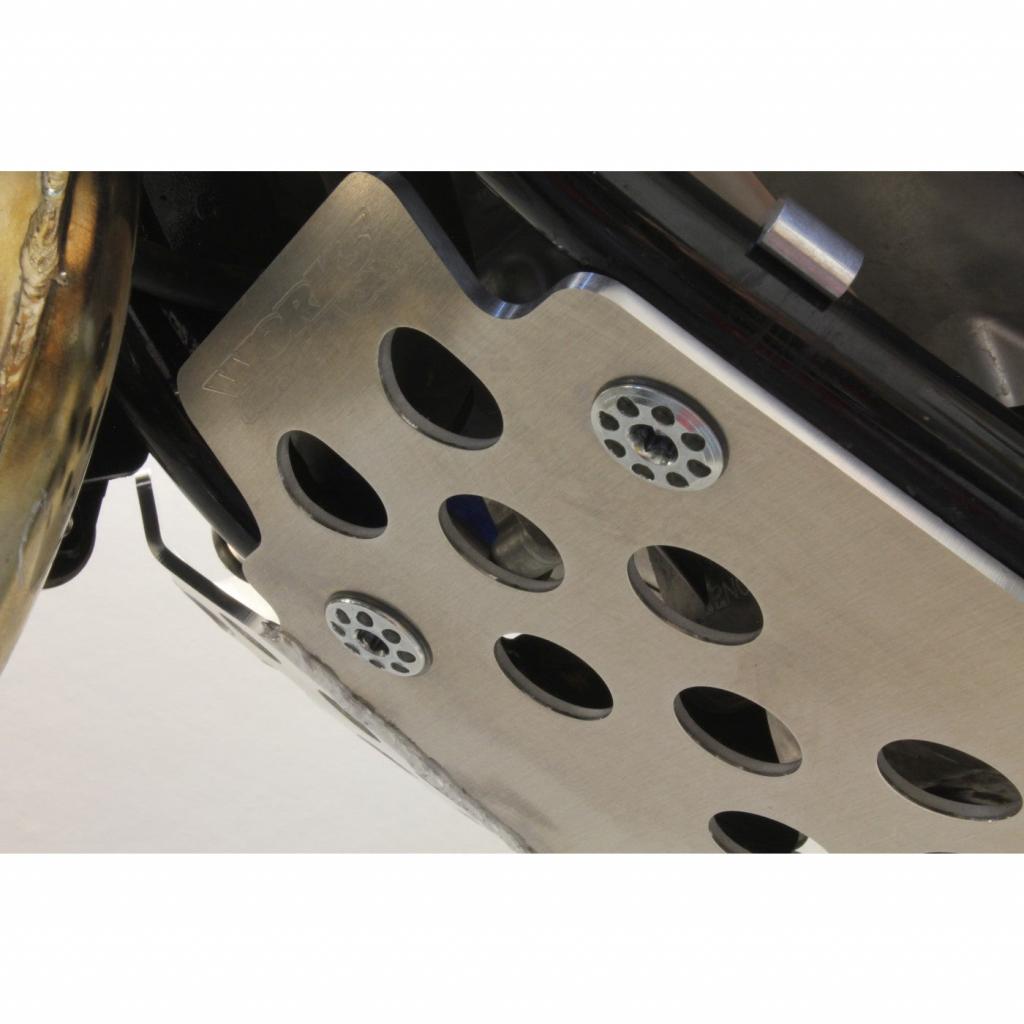 Works Connection - Yamaha Extended Coverage Skid Plate ('18 - Up) YZ65 | 10 - 206 - MojoMotoSport.com