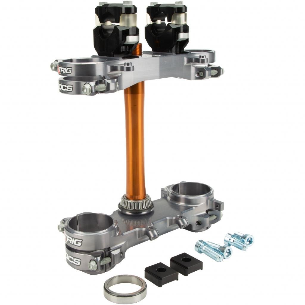 X - Trig ROCS Tech Clamp Set 2016 - 18 Suzuki RMZ250/450 21.5mm Offset | 40405004 - MojoMotoSport.com