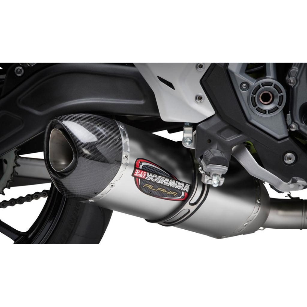 Yoshimura Alpha - T Full System Stainless Steel Exhaust for Kawasaki Ninja/Z650 | 14651AM520 - MojoMotoSport.com