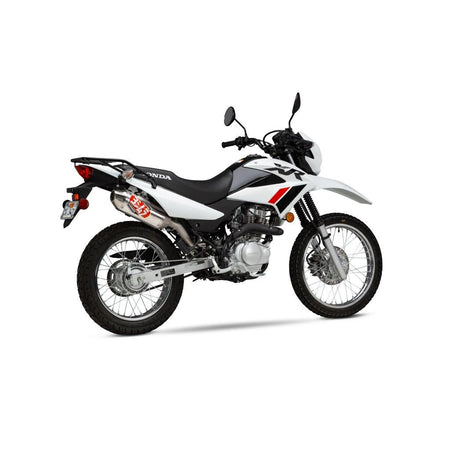 Yoshimura Exhaust Enduro RS - 2 Stainless Slip - On Exhaust Honda XR150L | 12149BC350 - MojoMotoSport.com