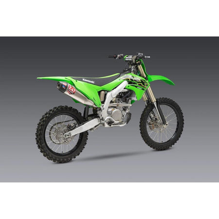 Yoshimura RS - 12 Signature Series Exhaust 2021 - UP Kawasaki KX250/X | 242940S320 - MojoMotoSport.com