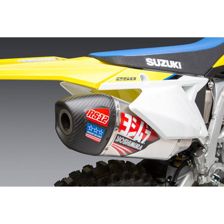 Yoshimura RS - 12 Signature Series Exhaust Suzuki RMZ250 ('19 - 23) | 218320S320 - MojoMotoSport.com