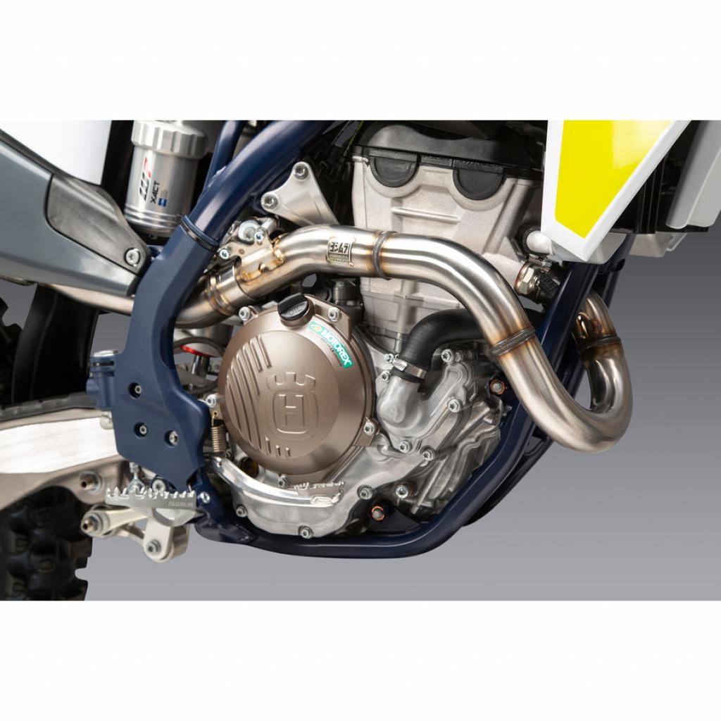 Yoshimura RS - 12 Signature Series Exhaust System KTM/HUSQ 250/350 19 - 22 / GAS GAS MC 250F | 262530S320 - MojoMotoSport.com