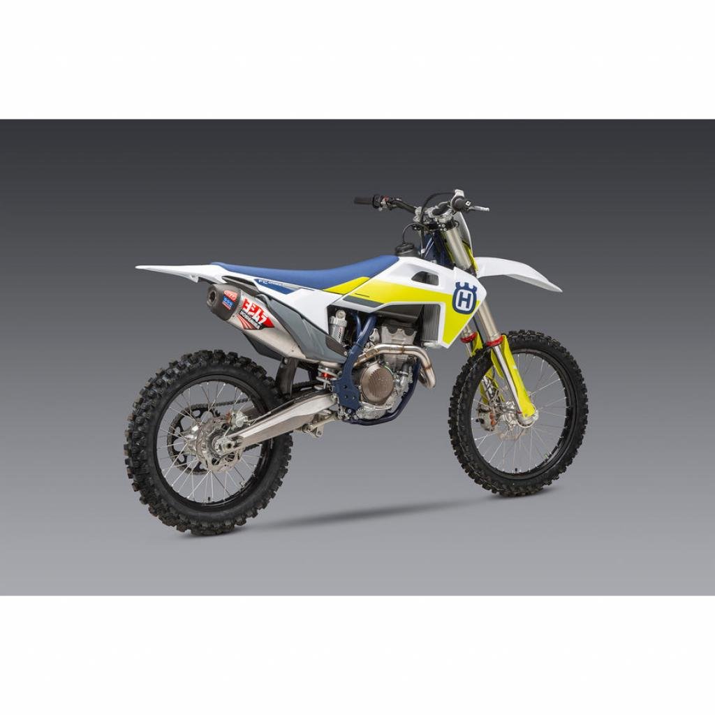 Yoshimura RS - 12 Signature Series Exhaust System KTM/HUSQ 250/350 19 - 22 / GAS GAS MC 250F | 262530S320 - MojoMotoSport.com