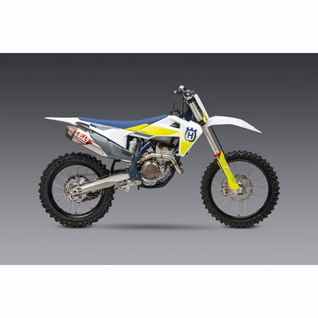 Yoshimura RS - 12 Signature Series Exhaust System KTM/HUSQ 250/350 19 - 22 / GAS GAS MC 250F | 262530S320 - MojoMotoSport.com