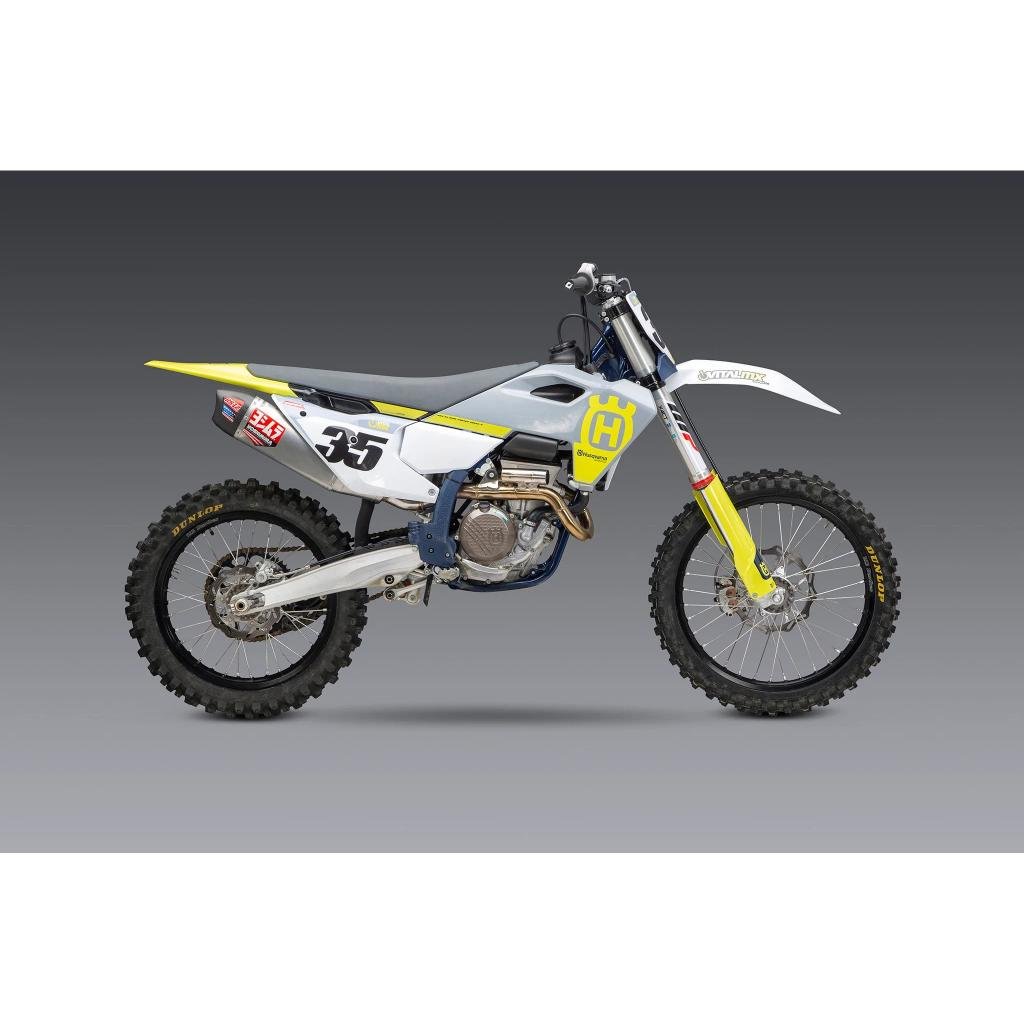 Yoshimura RS - 12 Signature Series Stainless Exhaust System 2023 KTM/Husqvarna 250/350F | 262540S320 - MojoMotoSport.com