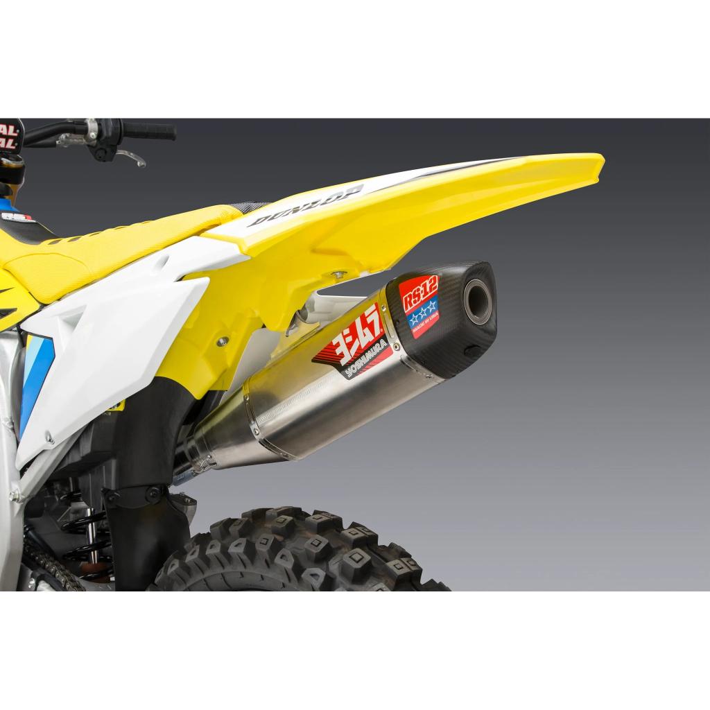 Yoshimura RS - 12 Stainless Full Exhaust 2018 - 23 Suzuki RM - Z450 | 219220S320 - MojoMotoSport.com