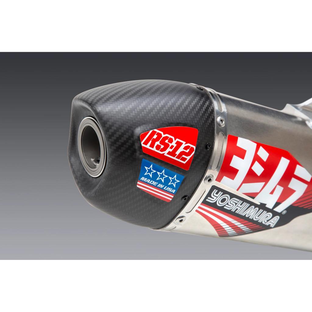 Yoshimura RS - 12 Stainless Full Exhaust 2018 - 23 Suzuki RM - Z450 | 219220S320 - MojoMotoSport.com