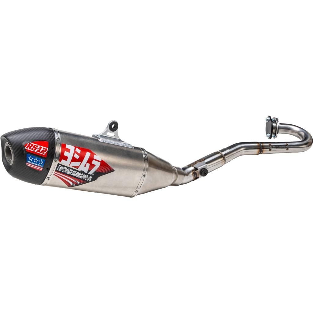 Yoshimura RS - 12 Stainless Full Exhaust 2018 - 23 Suzuki RM - Z450 | 219220S320 - MojoMotoSport.com
