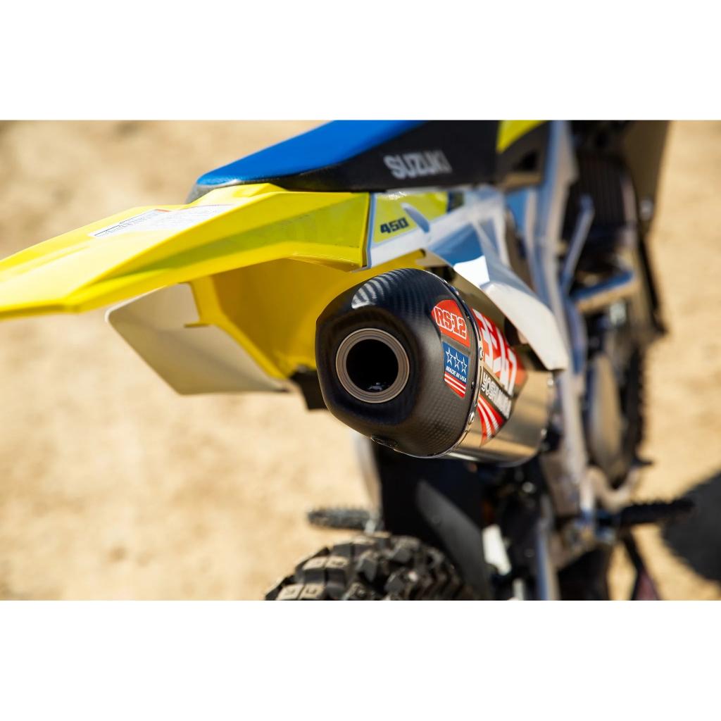 Yoshimura RS - 12 Stainless Full Exhaust 2018 - 23 Suzuki RM - Z450 | 219220S320 - MojoMotoSport.com