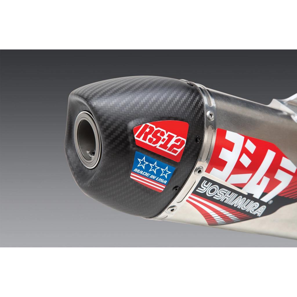 Yoshimura RS - 12 Stainless Full Exhaust 2020 - 22 Yamaha YZ450F/X | 234830S320 - MojoMotoSport.com