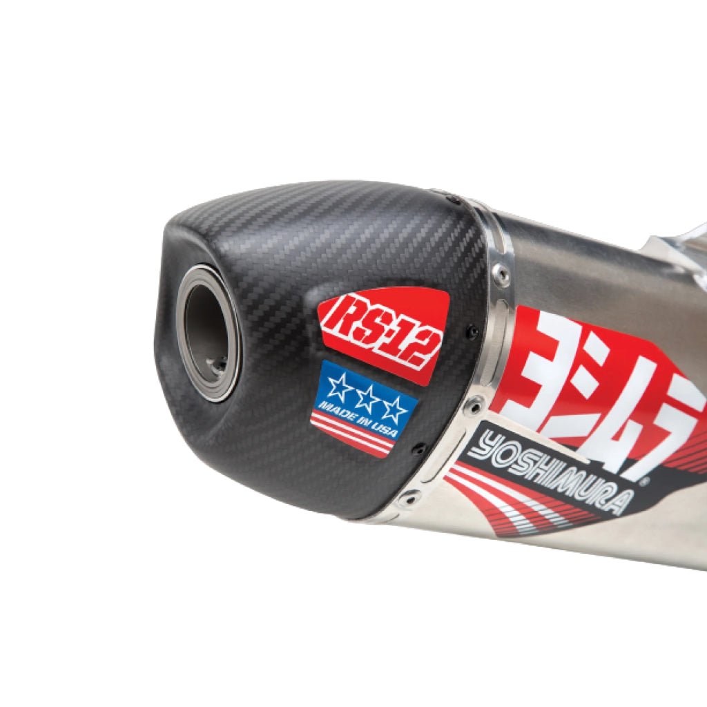 Yoshimura RS - 12 Stainless Full Exhaust 2020 - 22 Yamaha YZ450F/X | 234830S320 - MojoMotoSport.com