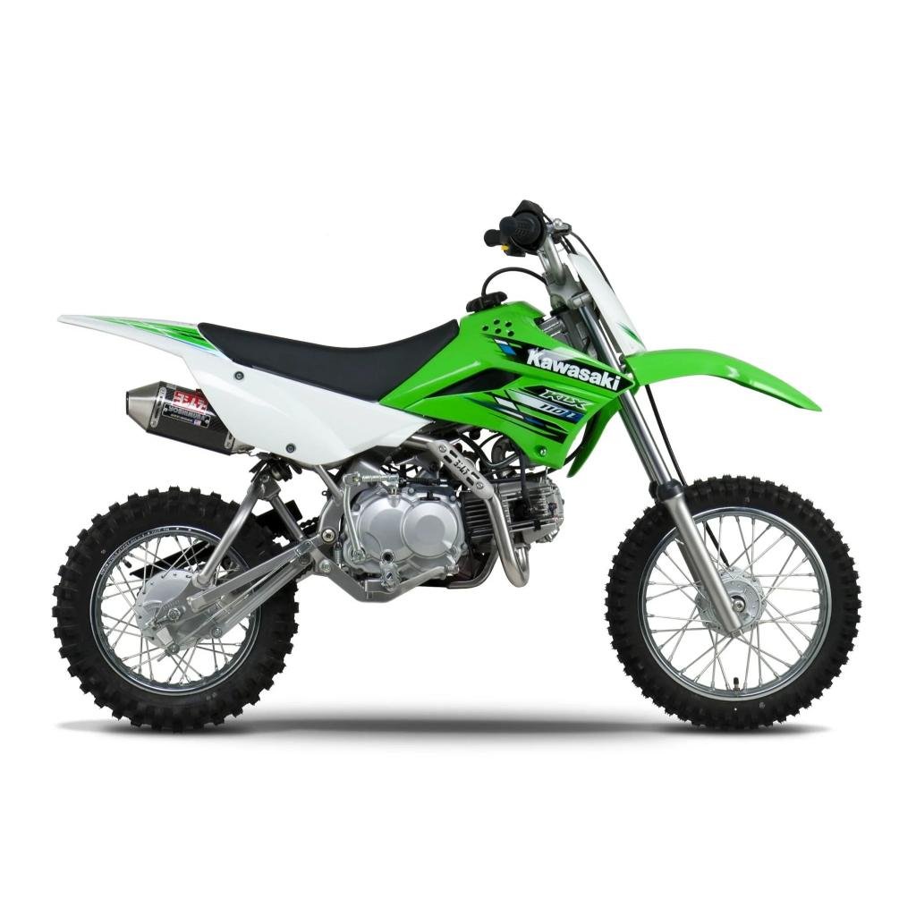 Yoshimura RS - 2 Full Exhaust System 2002 - 23 KAW/SUZ 110cc | 2430522 - MojoMotoSport.com