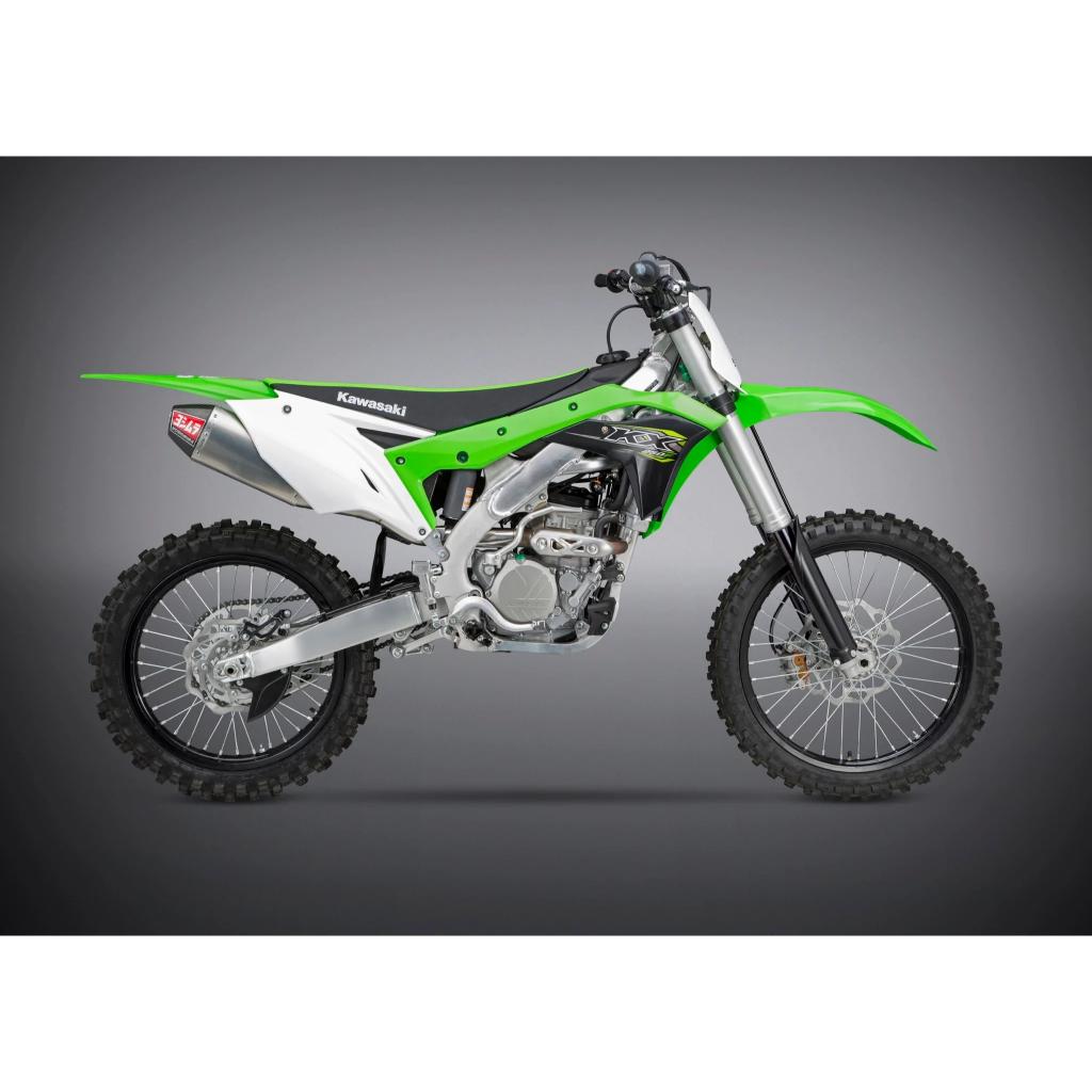 Yoshimura RS - 4 Slip - on Muffler 2017 - 20 Kawasaki KX250F | 242932D320 - MojoMotoSport.com