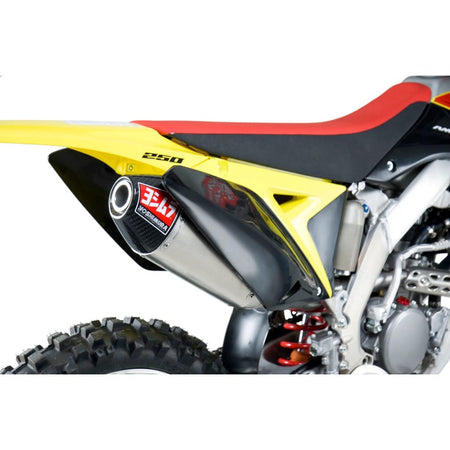 Yoshimura RS - 4 SS Muffler 2010 - 2018 Suzuki RMZ 250 | 218310D320 - MojoMotoSport.com
