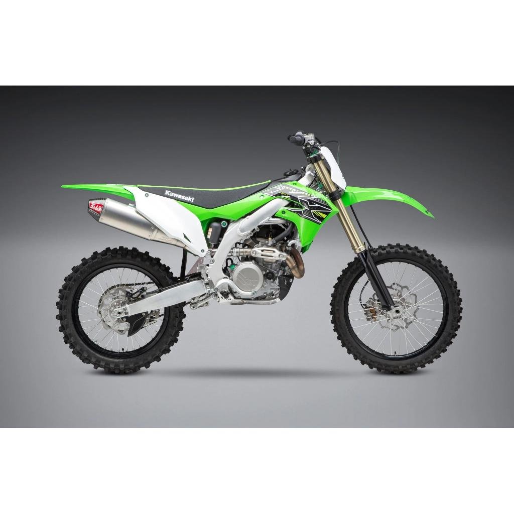 Yoshimura RS - 4 SS Slip - on Muffler 2019 - 23 Kawasaki KX450/X | 244722D320 - MojoMotoSport.com