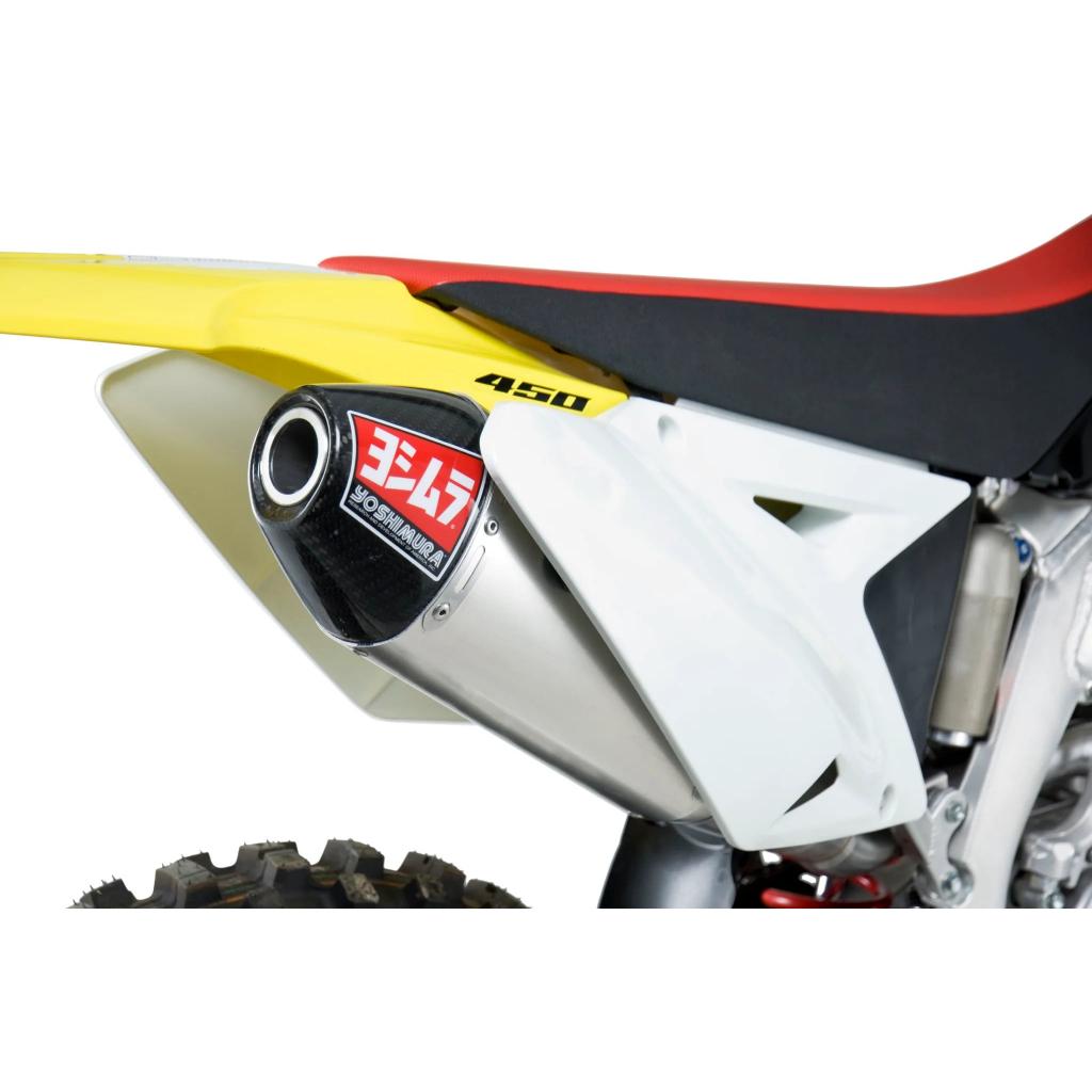 Yoshimura RS - 4 Stainless Full Exhaust 2008 - 17 Suzuki RMZ/RMX 450 | 219200D320 - MojoMotoSport.com