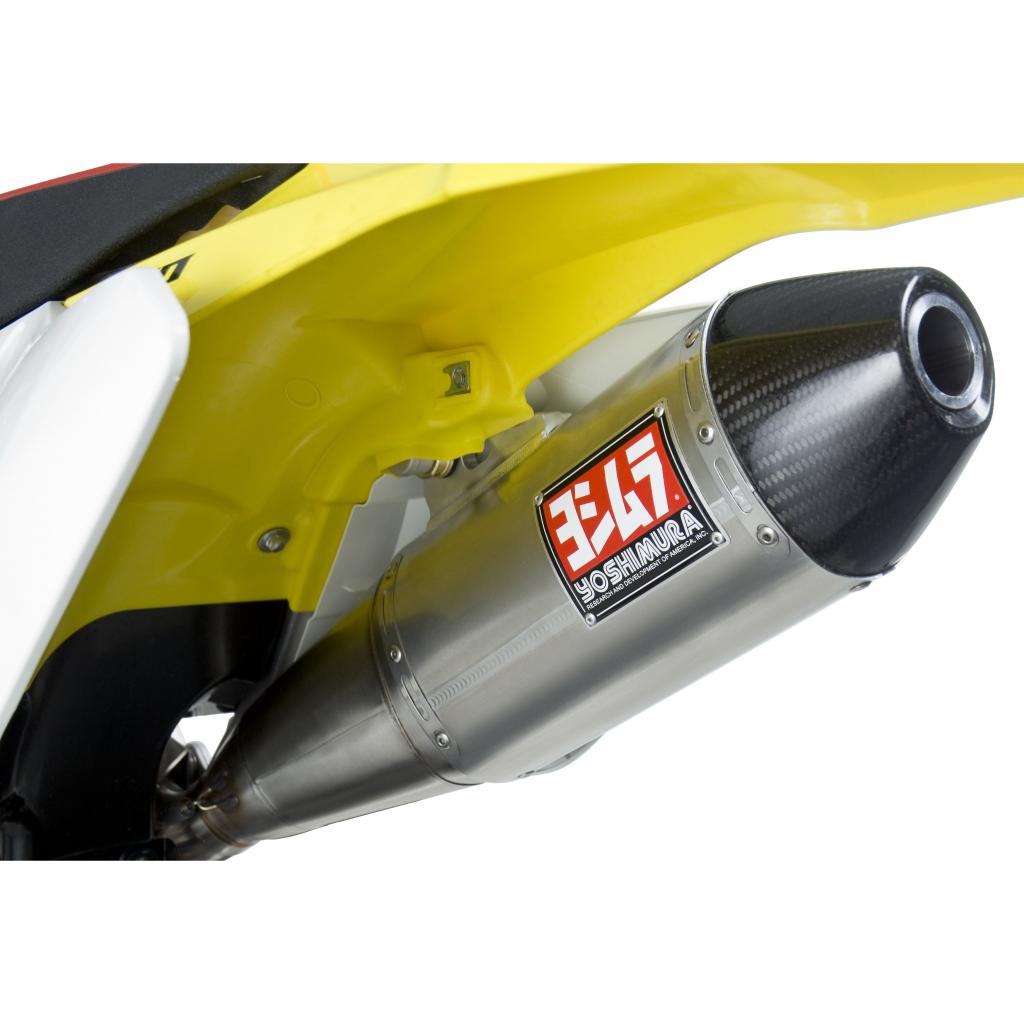 Yoshimura RS - 4 Stainless Full Exhaust 2008 - 17 Suzuki RMZ/RMX 450 | 219200D320 - MojoMotoSport.com