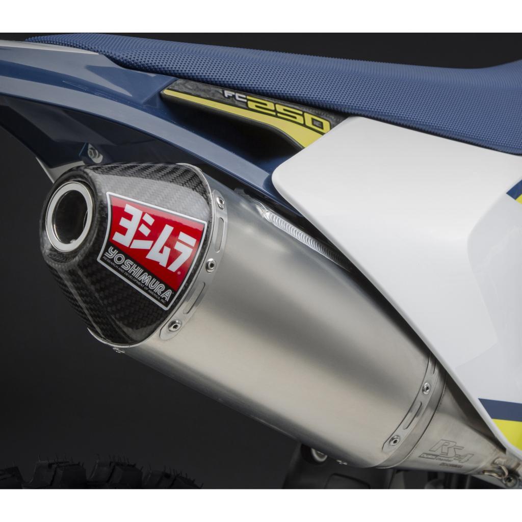 Yoshimura RS - 4 Stainless Slip - on Muffler 2016 - 19 KTM/Husqvarna 250/350 | 262522D321 - MojoMotoSport.com