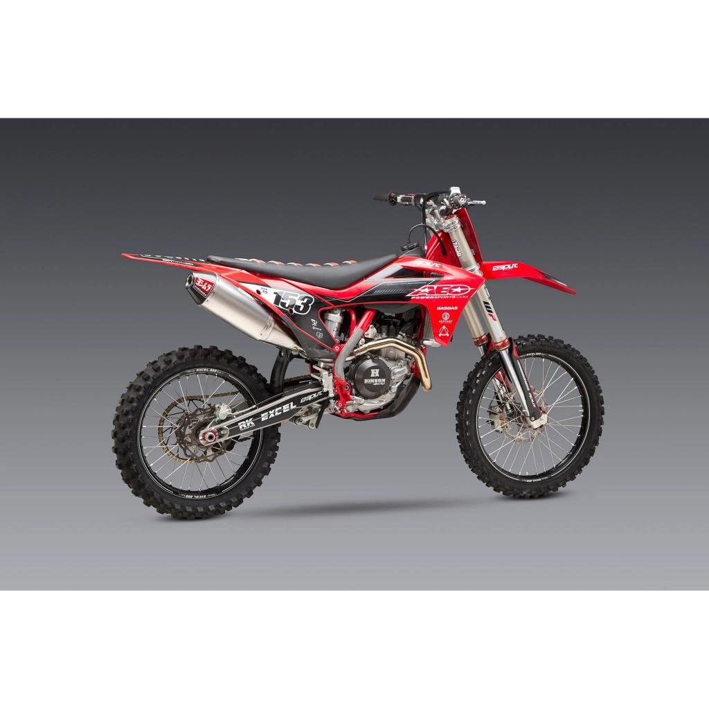 Yoshimura RS - 4 Stainless Slip - on Muffler 2018 - 22 KTM/HUS/GAS 450cc | 264622D320 - MojoMotoSport.com