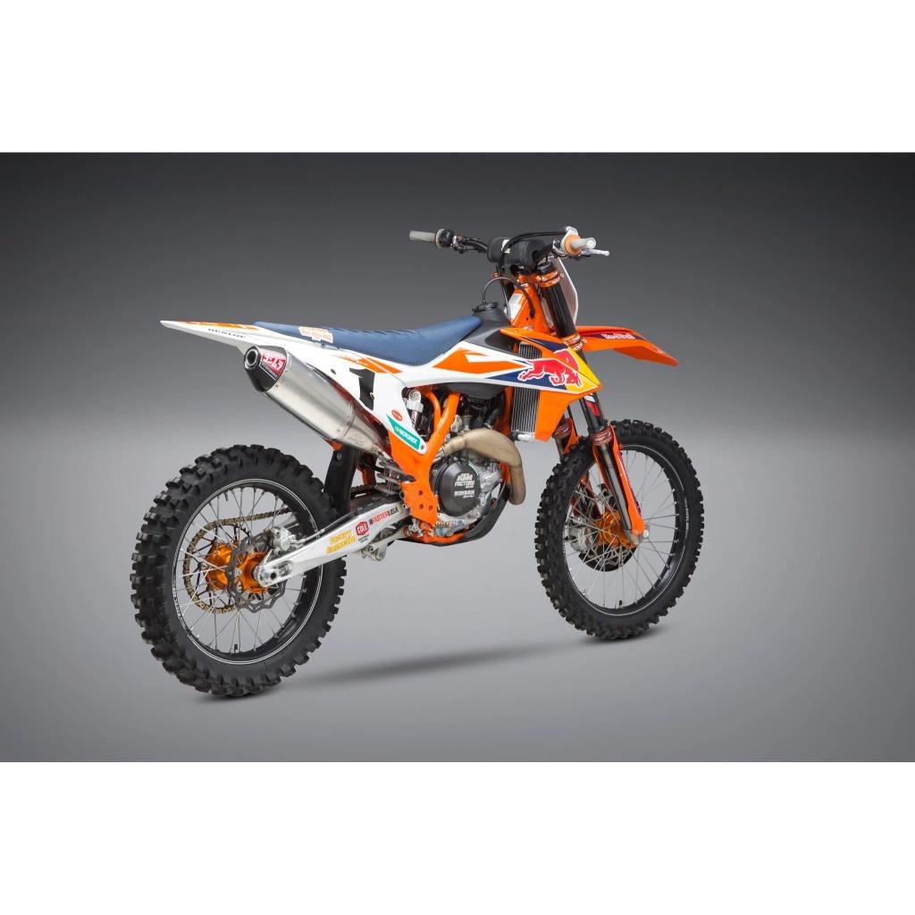 Yoshimura RS - 4 Stainless Slip - on Muffler 2018 - 22 KTM/HUS/GAS 450cc | 264622D320 - MojoMotoSport.com