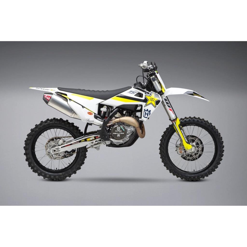 Yoshimura RS - 4 Stainless Slip - on Muffler 2018 - 22 KTM/HUS/GAS 450cc | 264622D320 - MojoMotoSport.com