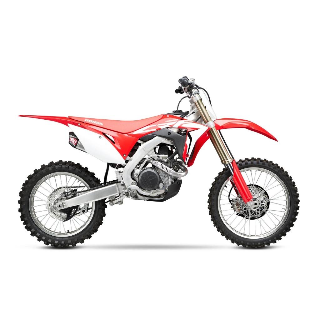 Yoshimura RS - 9T Dual Slip - On Mufflers 2017 - 18 Honda CRF450R/RX | 225832R520 - MojoMotoSport.com