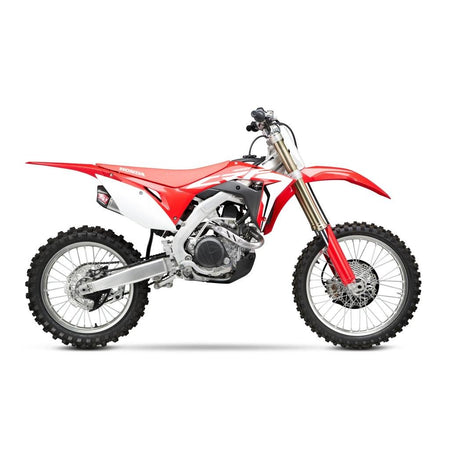 Yoshimura RS - 9T Dual Slip - On Mufflers 2017 - 18 Honda CRF450R/RX | 225832R520 - MojoMotoSport.com